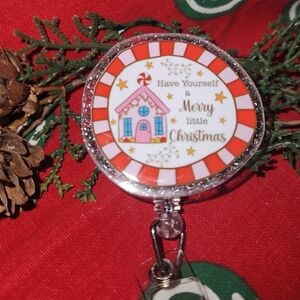 Festive Christmas Badge Reel